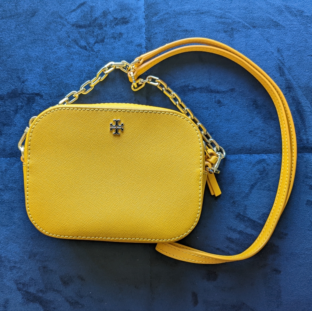 Tory Burch Yellow Crossbody Purse